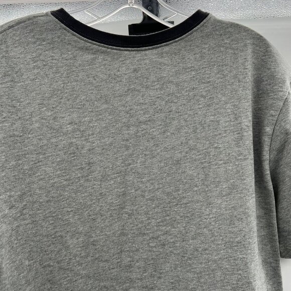 The Nike Tee Women's Short Sleeve T-Shirt Gray/Black Size Large - Picture 6 of 9